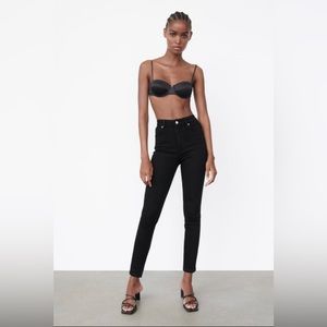NWOT Zara Black Skinny Vintage Jeans